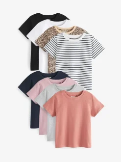Next Multicolore - Pack T-shirt 8 (3-16ans) Clearance