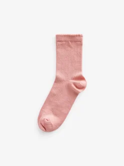 Next Multicolore - Paquet de 5 chaussettes de cheville en coton riche Outlet