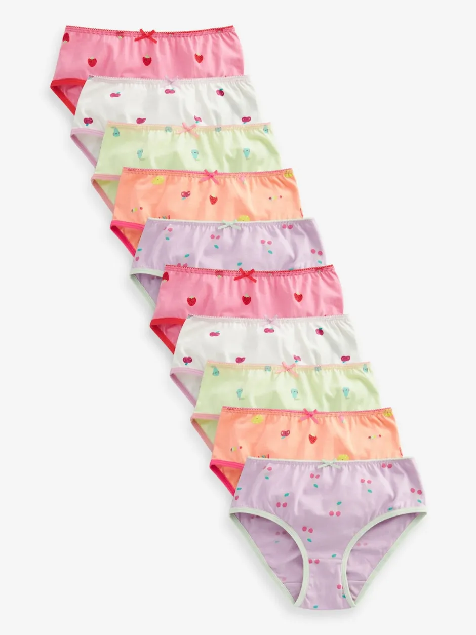 Next Multicolore - Paquet de slips 10 (1.5-12ans) Clearance