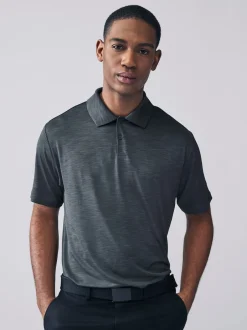 Next Multicolore - Polo d'entraînement Active Golf Mesh Hauts 3 Pack Hot