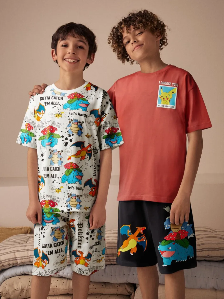 Next Multicolore - Pyjamas courts sous licence Pokemon 2 (3-14ans) Online