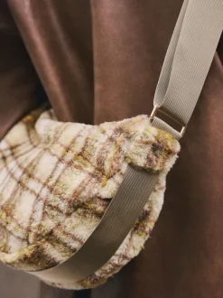 Next Multicolore - Sac à bandoulière à carreaux Borg Sling Online