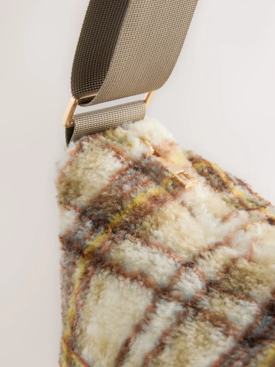 Next Multicolore - Sac à bandoulière à carreaux Borg Sling Online