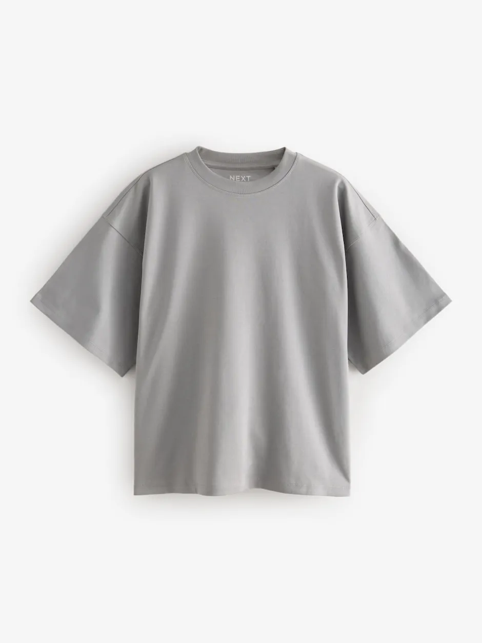 Next Multicolore - T-shirt 100% coton à manches courtes 5 Lot Outlet