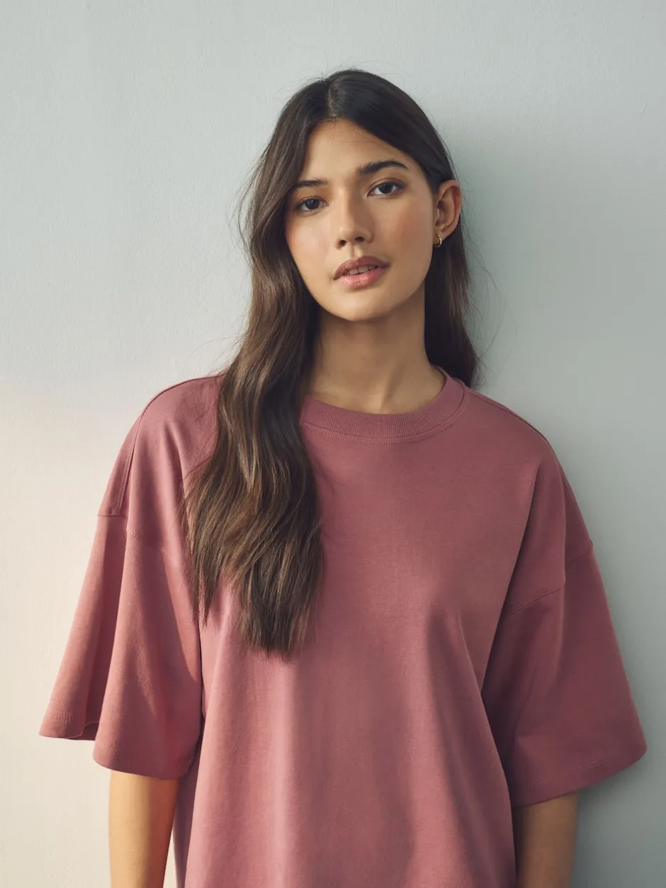 Next Multicolore - T-shirt 100% coton à manches courtes 5 Lot Outlet