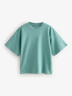 Next Multicolore - T-shirt 100% coton à manches courtes 5 Lot Outlet