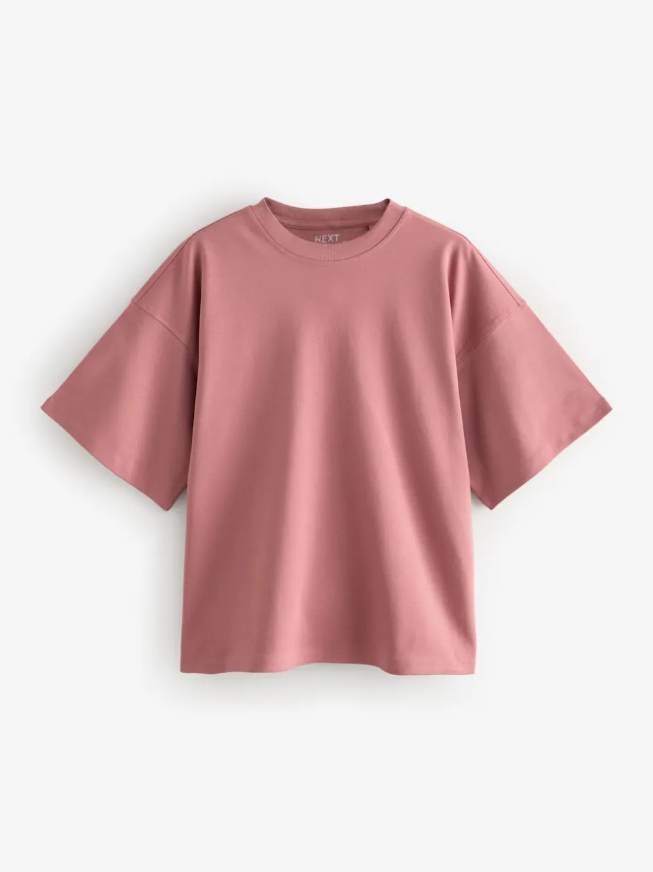 Next Multicolore - T-shirt 100% coton à manches courtes 5 Lot Outlet