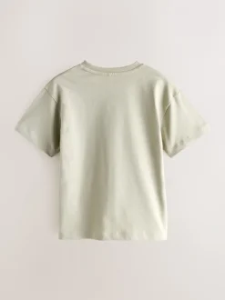 smALLSAINTS Multicolore Graphique - Lot de 3 T-shirts GARÇON à Col rond Sale