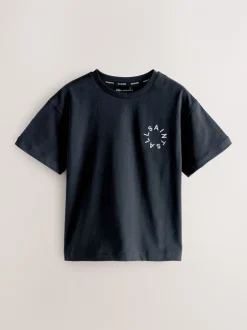 smALLSAINTS Multicolore Graphique - Lot de 3 T-shirts GARÇON à Col rond Sale