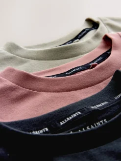 smALLSAINTS Multicolore Graphique - Lot de 3 T-shirts GARÇON à Col rond Sale