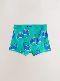 Next Multicolore motif dinosaure - Maillot de bain à ceinture souple 7 Pack (1.5-10ans) Online
