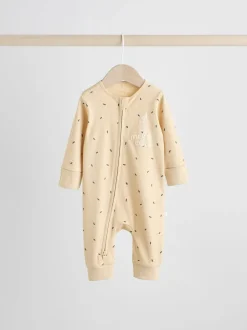 Next Multicolore Nourriture Personnage - Combinaisons de nuit à fermeture éclair pour bébés 3 Pack (0mths-3yrs) New