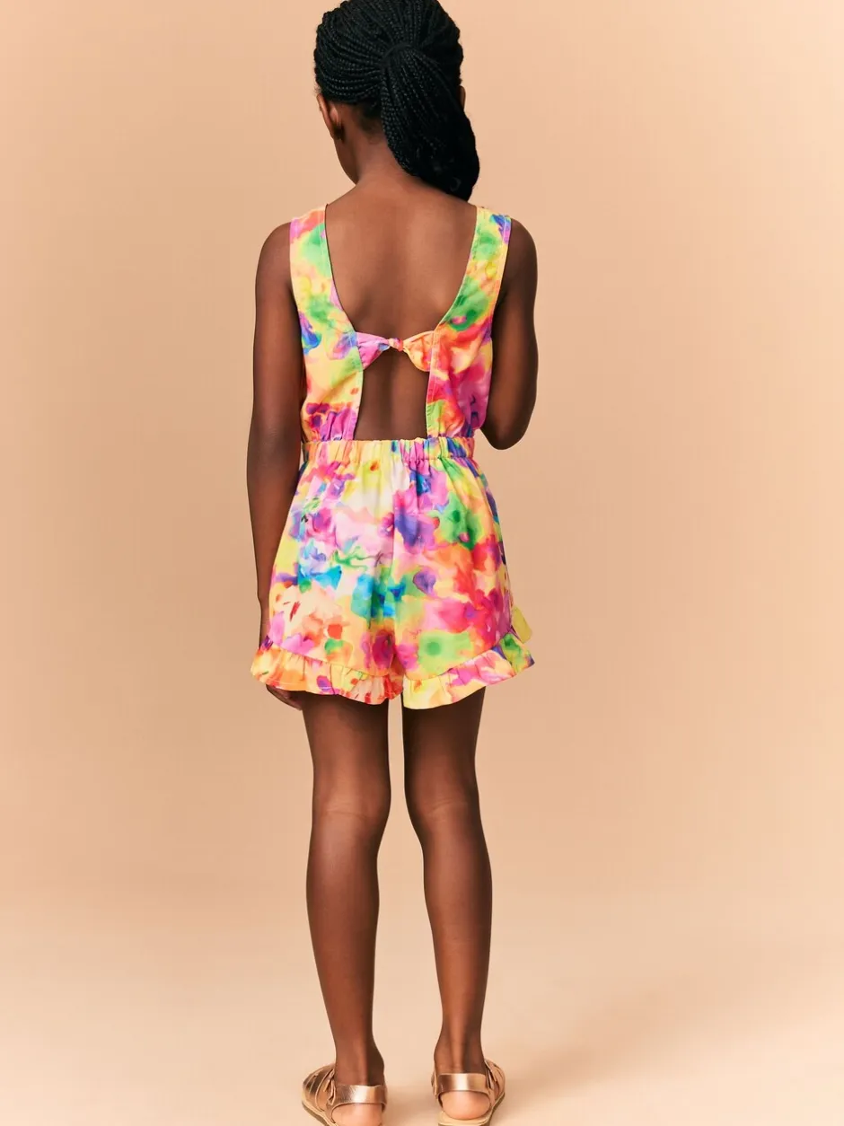 Next Multicolore tie-dye - Combinaison Noeud Detail (3-16ans) Discount