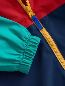 Next - Combinaison imperméable doublée de polaire (3mths-7yrs) Navy Colourblock (en) New