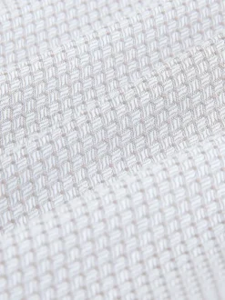 Next neutre - Ajustement régulier - Chemise habillée texturée à manches longues avec bordure Outlet