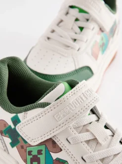 Next neutre - Baskets Minecraft Touch Close à lacets élastiques Discount