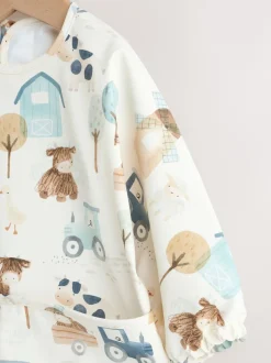 Next - Bavoir à manches de sevrage et d’alimentation neutre Sale