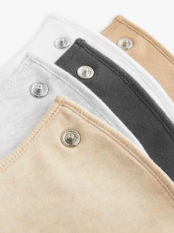 Next neutre - Bébé 100% coton BIBS 5 Lot Hot