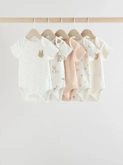 Next neutre - Bébé Manches courtes Bodysuits 5 Pack