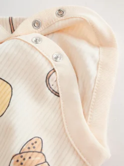 Next neutre - Bodys pour bébés Manches courtes 5 Pack Clearance