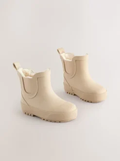 Next - Bottines en caoutchouc avec doublure chaude neutre Outlet