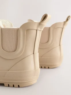 Next - Bottines en caoutchouc avec doublure chaude neutre Outlet