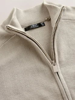 Next - Cardigan zippé en tricot (3-16ans) neutre Sale