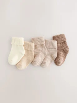 Next neutre - Chaussettes bébé roulées (0 mois à 2 ans) Discount