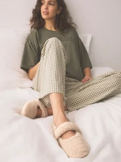 Next neutre - Chaussons Borg Ballet New