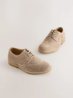 Next neutre - Chaussures élégantes en cuir style Brogue