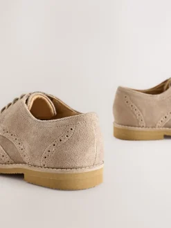 Next neutre - Chaussures élégantes en cuir style Brogue