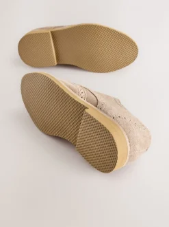 Next neutre - Chaussures élégantes en cuir style Brogue