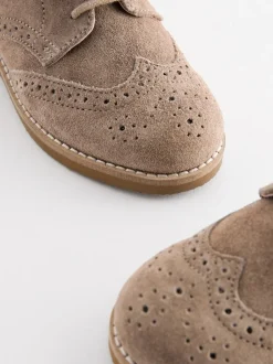 Next neutre - Chaussures élégantes en cuir style Brogue Outlet
