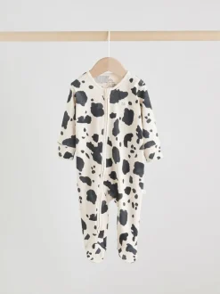 Next neutre - Combinaison de nuit zippée pour bébé 3 Pack (0-2ans) Discount