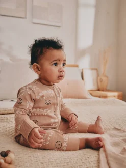 Next neutre - Combinaison de nuit bébé sans pieds zippée Family Two Way (0-18mois) Discount