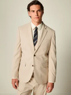 Next neutre - Coupe ajustée Flannel Costume Veste Hot