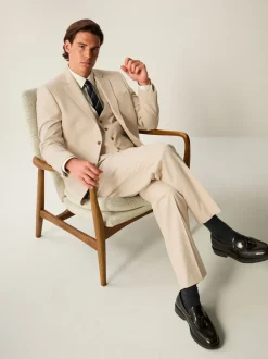 Next neutre - Coupe ajustée Flannel Costume Veste Hot