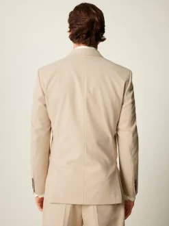 Next neutre - Coupe ajustée Flannel Costume Veste Hot