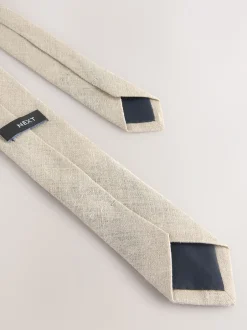 Next neutre - Cravate en lin (3-16 ans) Discount