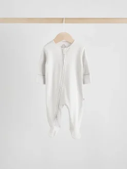 Next neutre - Dors-bien bébé à fermeture éclair bidirectionnelle (0-2ans) Discount