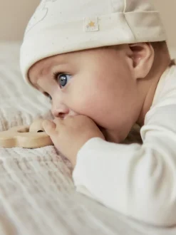 Next neutre - Ensemble Im New Here Combinaison de nuit et Chapeau (0-9mois)