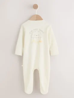 Next neutre - Ensemble Im New Here Combinaison de nuit et Chapeau (0-9mois)