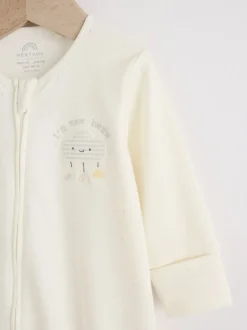 Next neutre - Ensemble Im New Here Combinaison de nuit et Chapeau (0-9mois)