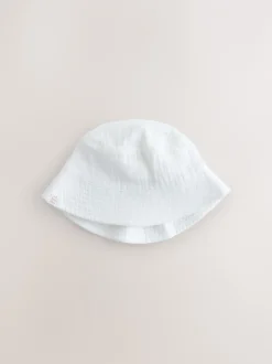 Next neutre - Lot de 2 Chapeaux BÉBÉ Effet froissé Clearance