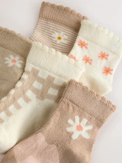 Next - Lot de 5 chaussettes pour bébé (0mois-2ans) neutre Hot