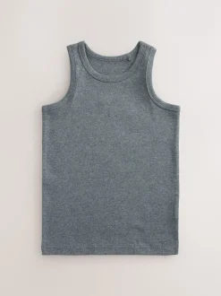 Next - Lot de 5 débardeurs (1.5-16ans) neutre Outlet