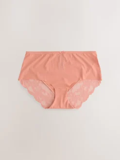 Next - No VPL Lace Back Briefs 5 Pack neutre Online