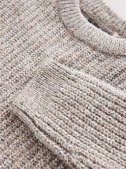 Next neutre - Pull col rond en maille (3mois-7ans)