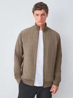 Next neutre - Sans capuche - Veste hybride zippée Sale