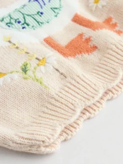 Next Neutre canard/Vert sauge Ditsy - Pull et Leggings en maille Bébé Ensemble 2 Pièces (0mois-3ans) Online